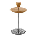 Prensa Francesa com Tampa de Bambu Sofisticada