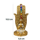 Porta Incenso Buda 7 Chakras