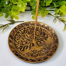 Incensário Redondo Artesanal em Resina