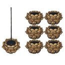 Castiçal Decorativo Flor de Lótus